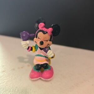 Disney  Minnie Mouse Sitting with Hair Dryer Vintage -Applause Rare